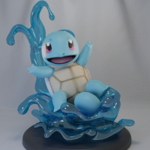 Pokémon - 7 - Squirtle  - Poke Crisis Miniatures - 35mm