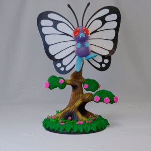 Pokémon - 12 - Butterfree  - Poke Crisis Miniatures - 35mm