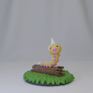 Pokémon - 13 - Weedle  - Poke Crisis Miniatures - 35mm