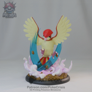 Pokémon - 17 - Pidgeotto  - Poke Crisis Miniatures - 35mm