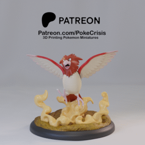 Pokémon - 21 - Spearow  - Poke Crisis Miniatures - 35mm
