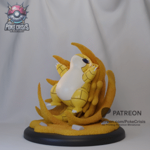 Pokémon - 27 - Sandshrew  - Poke Crisis Miniatures - 35mm