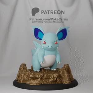Pokémon - 30 - Nidorina  - Poke Crisis Miniatures - 35mm