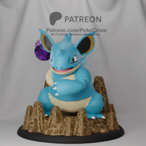 Pokémon - 31 - Nidoqueen  - Poke Crisis Miniatures - 35mm