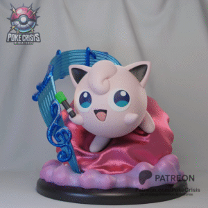 Pokémon - 39 - Jigglypuff  - Poke Crisis Miniatures - 35mm