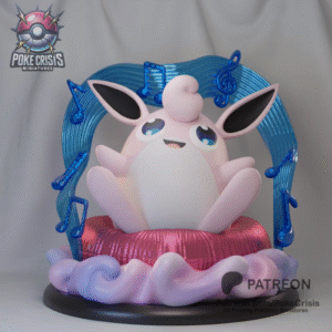 Pokémon - 40 - Wigglytuff  - Poke Crisis Miniatures - 35mm