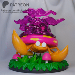 Pokémon - 47 - Parasect  - Poke Crisis Miniatures - 35mm