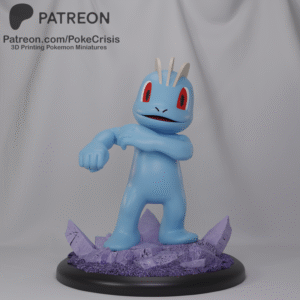 Pokémon - 66 - Machop  - Poke Crisis Miniatures - 35mm