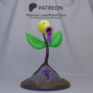 Pokémon - 69 - Bellsprout  - Poke Crisis Miniatures - 35mm