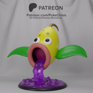Pokémon - 70 - Weepinbell  - Poke Crisis Miniatures - 35mm