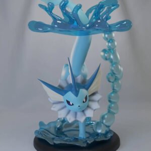 Pokémon - 134 - Vaporeon  - Poke Crisis Miniatures - 35mm