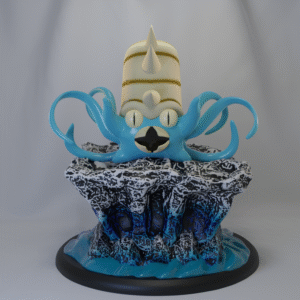 Pokémon - 139 - Omastar  - Poke Crisis Miniatures - 35mm
