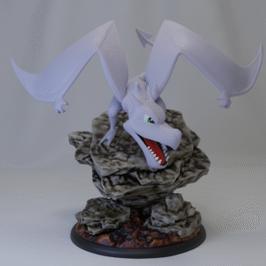 Pokémon - 142 - Aerodactyl  - Poke Crisis Miniatures - 35mm