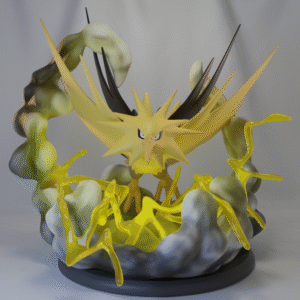Pokémon - 145 - Zapdos  - Poke Crisis Miniatures - 35mm