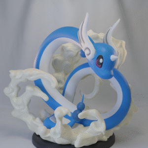 Pokémon - 148 - Dragonair  - Poke Crisis Miniatures - 35mm