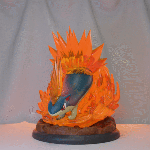 Pokémon - #0156 - Quilava - Poke Crisis Miniatures - 35mm
