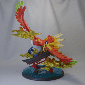 Pokémon - #0250 - Ho-Oh - Poke Crisis Miniatures - 35mm