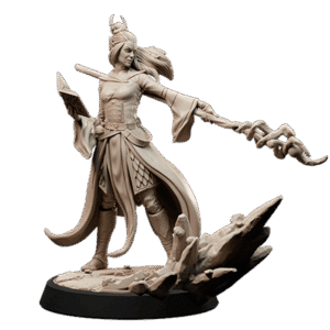 Miniatura RPG Herói Cormah Shasan 1 Goblin Trouble