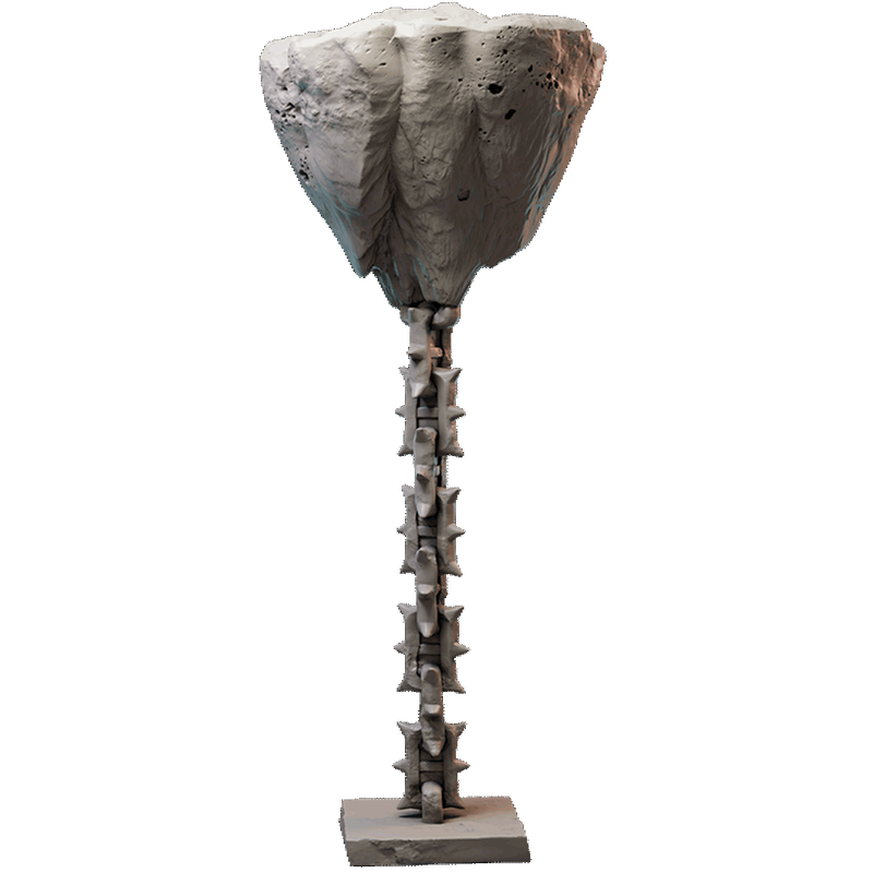 Miniatura RPG Objeto Floating Rock2 A Light in the Shadow – The Save Game