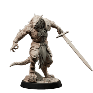 Miniatura RPG Herói Sunathaer Caex 1 Goblin Trouble