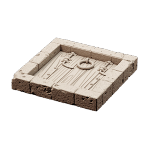 Miniatura RPG Objeto Trap Door Goblin Trouble