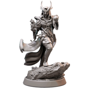 Miniatura RPG Vilões Dragon Cult’s Wise One Panshaw Under Siege