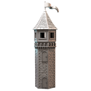 Miniatura RPG Objeto Tower Panshaw Under Siege