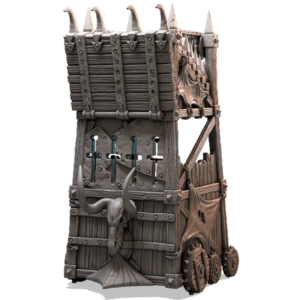 Miniatura RPG Objeto Tower Siege Panshaw Under Siege