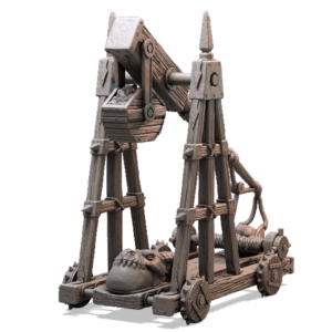 Miniatura RPG Objeto Trebuchet Panshaw Under Siege