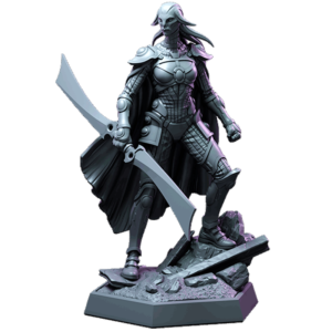 Miniatura RPG Rebeldes Voldenaga Two-Bladed Rebel The Rebels Strike Back