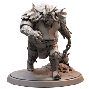 Miniatura RPG Vilões War Troll Panshaw Under Siege