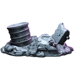 Miniatura RPG Objeto Wasteland The Rebels Strike Back
