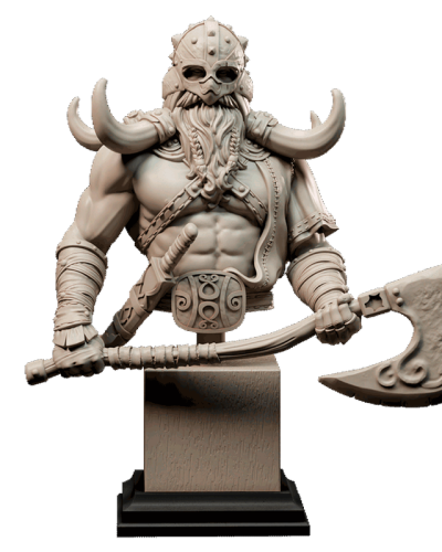 Tusked_Warrior_Bust